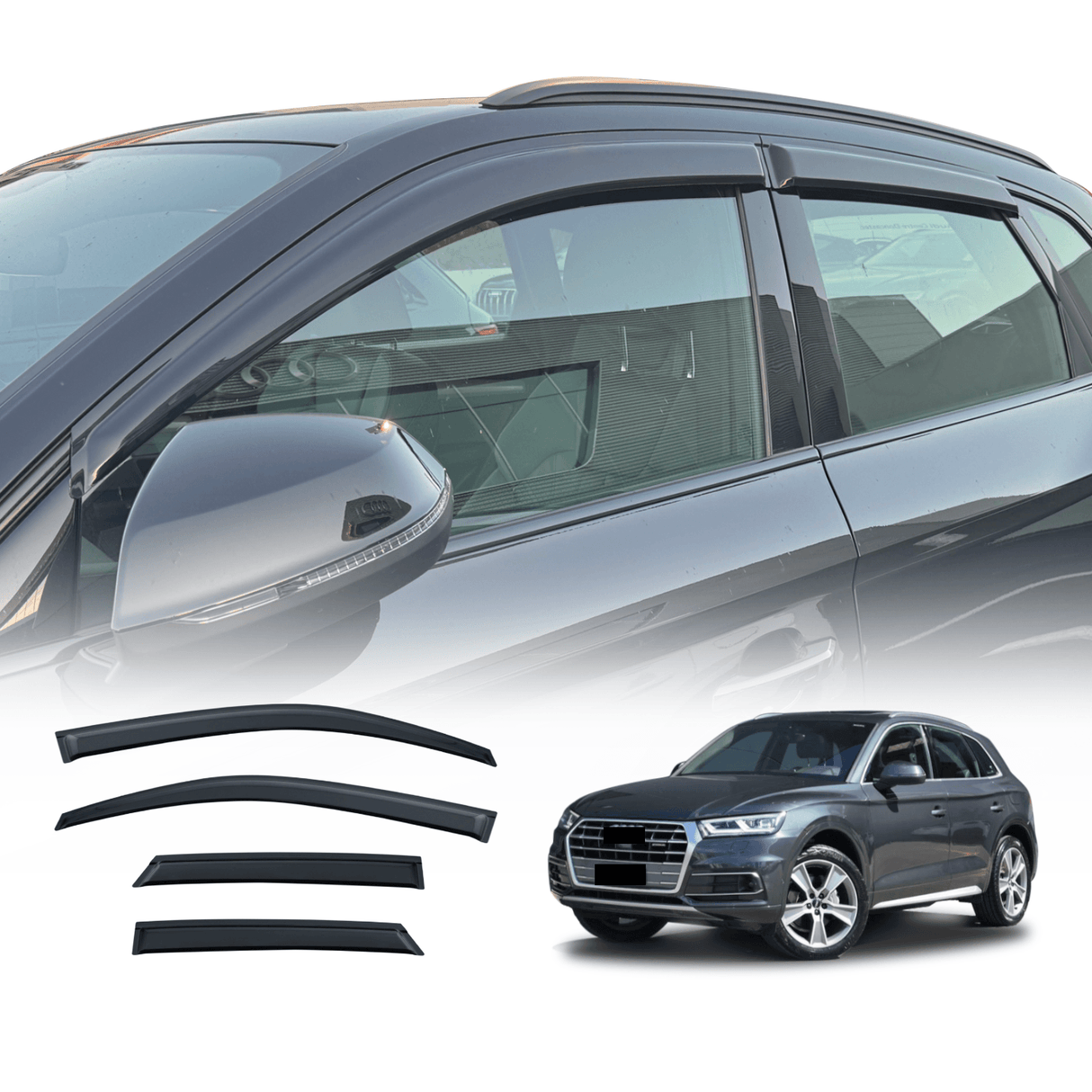 Weather Shields for Audi Q5 FY Series 2017-Onwards