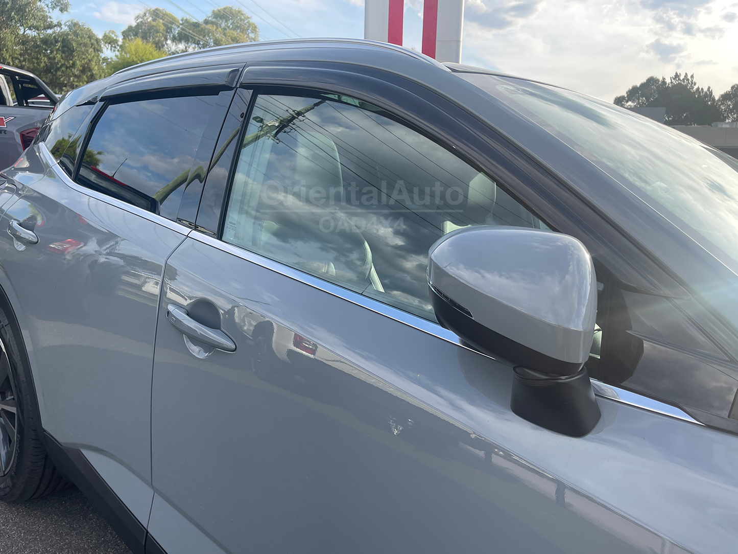 Luxury 6pcs Weathershields for Nissan Qashqai J12 Series 2022-Onwards Weather Shields Window Visors