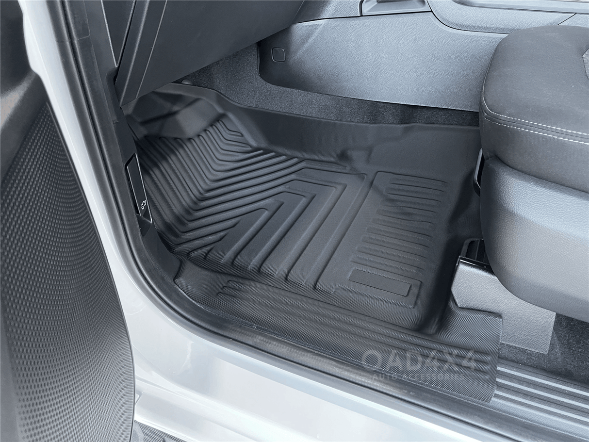 5D TPE Car Floor Mats for Ford Ranger Dual Cab 2022-Onwards