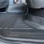 5D Floor Mats & Black Door Sills Protector fit Ford Ranger Dual Cab Next-Gen 2022-Onwards Tailored TPE Door Sill Covered Floor Mat Liner Car Mats + Stainless Steel Scuff Plates