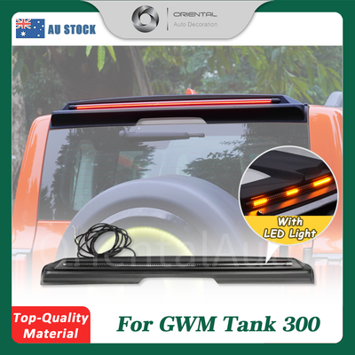 OAD LED Light Rear Roof Spoiler Wing Deflector Spoilers with LED for GWM TANK 300 TANK300
