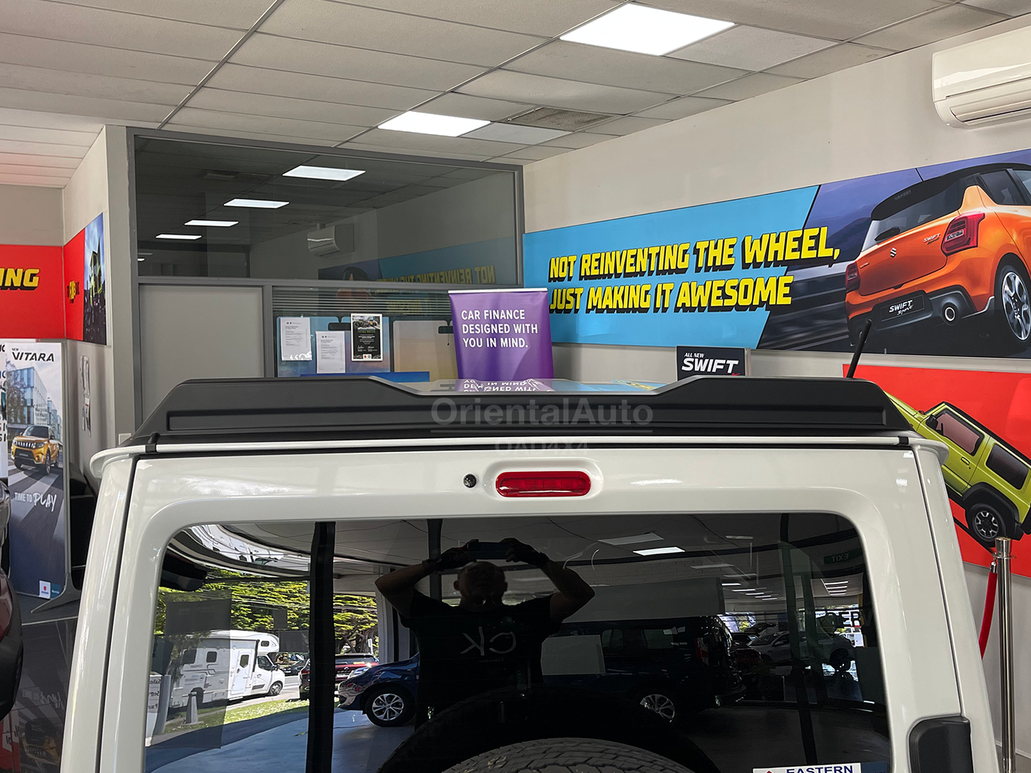Rear Roof Spoiler Wing Deflector Spoilers for Suzuki Jimny 2018+