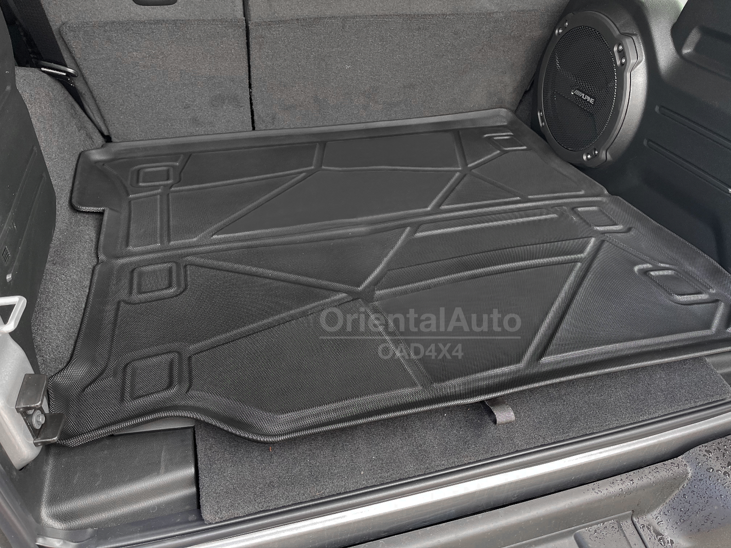 Luxury Weathershields & 3D TPE Cargo Mat for Jeep Wrangler 4D Overland / Rubicon 2018-Onwards Weather Shields Window Visor Boot Mat