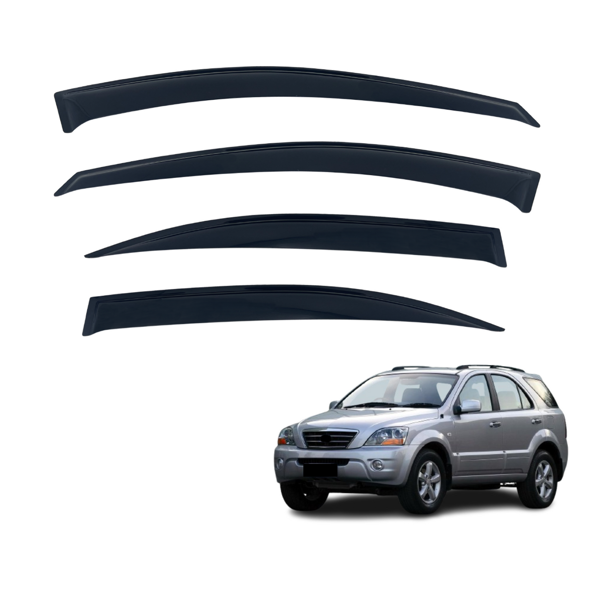 Weather Shields for KIA Sorento BL Series 2003-2009