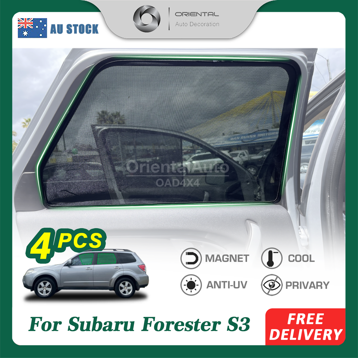 Subaru forester shop window shades