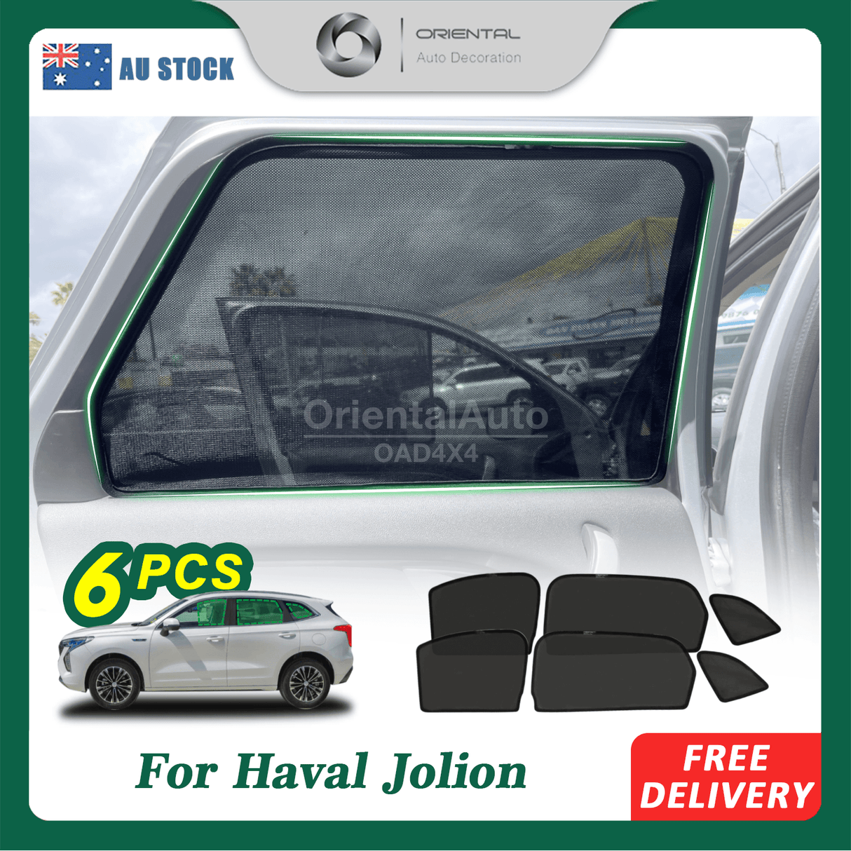 Magnetic Window Sun Shade for HAVAL Jolion 2021-Onwards