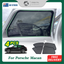 4PCS Magnetic Sun Shade for Porsche Macan 2014+ Window Sun Shades UV Protection Mesh Cover