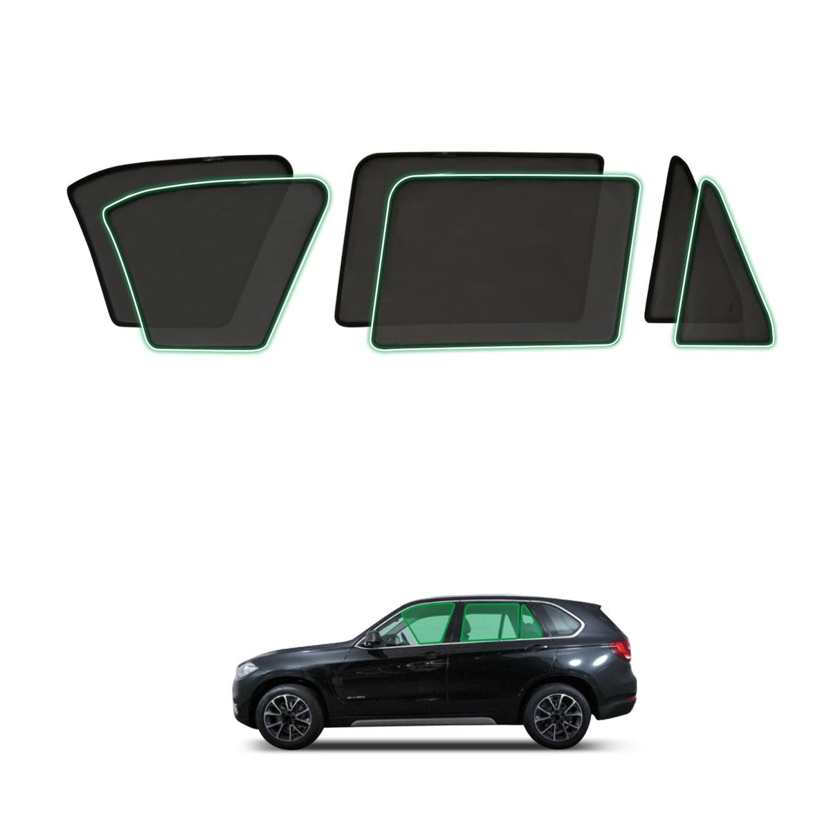 Pre-order Magnetic Window Sun Shade for X5 F15 2013-2018