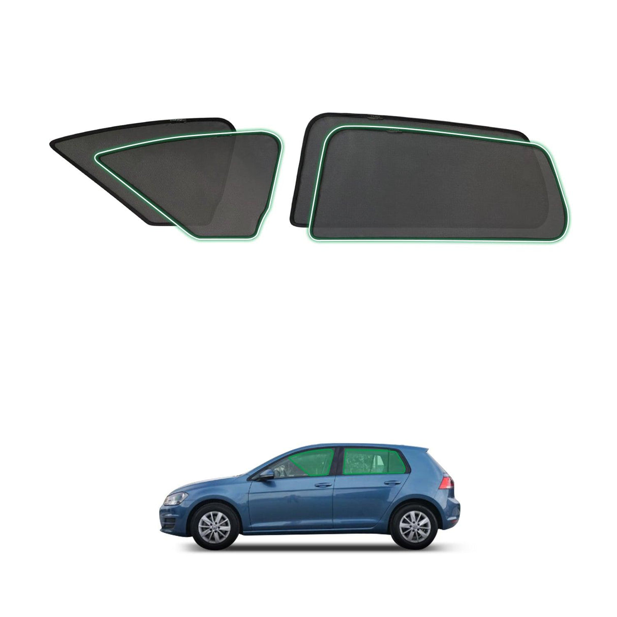 Pre-order Magnetic Window Sun Shade for Volkswagen Golf 7th Gen MK7 MK7.5 2013-2020