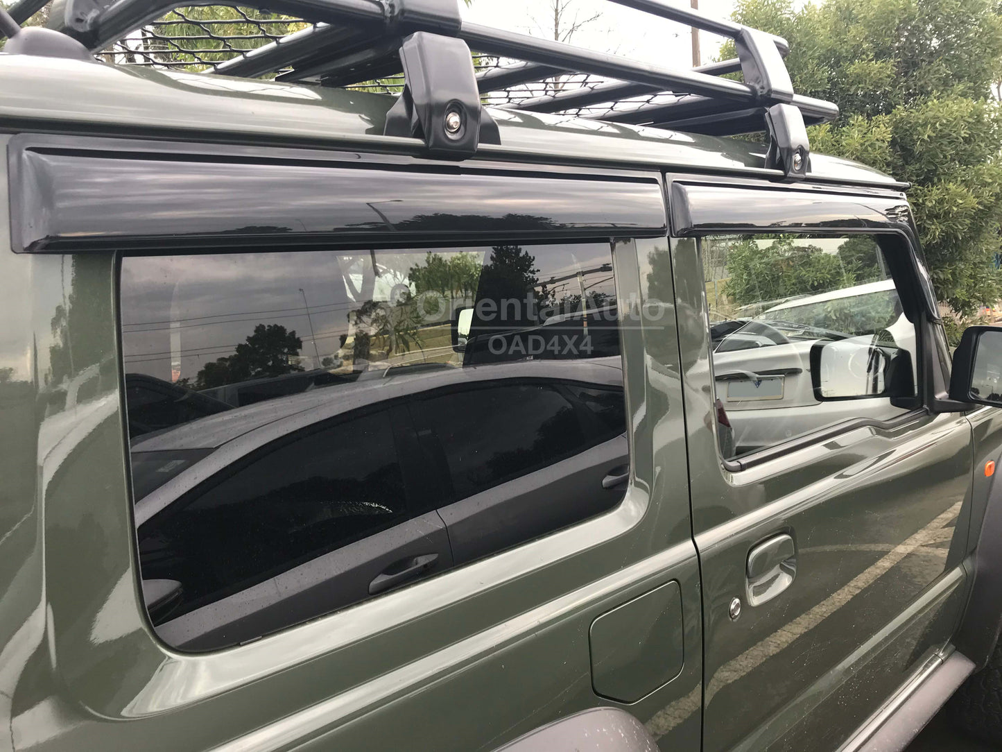 Luxury Weather Shields for Suzuki Jimny 3 Doors 2018+ Weathershields Window Visors