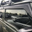Luxury Weathershields & 3D TPE Cargo Mat for Suzuki Jimny 3 Doors 2018-Onwards Weather Shields Window Visor + Boot Mat Liner Trunk Mat
