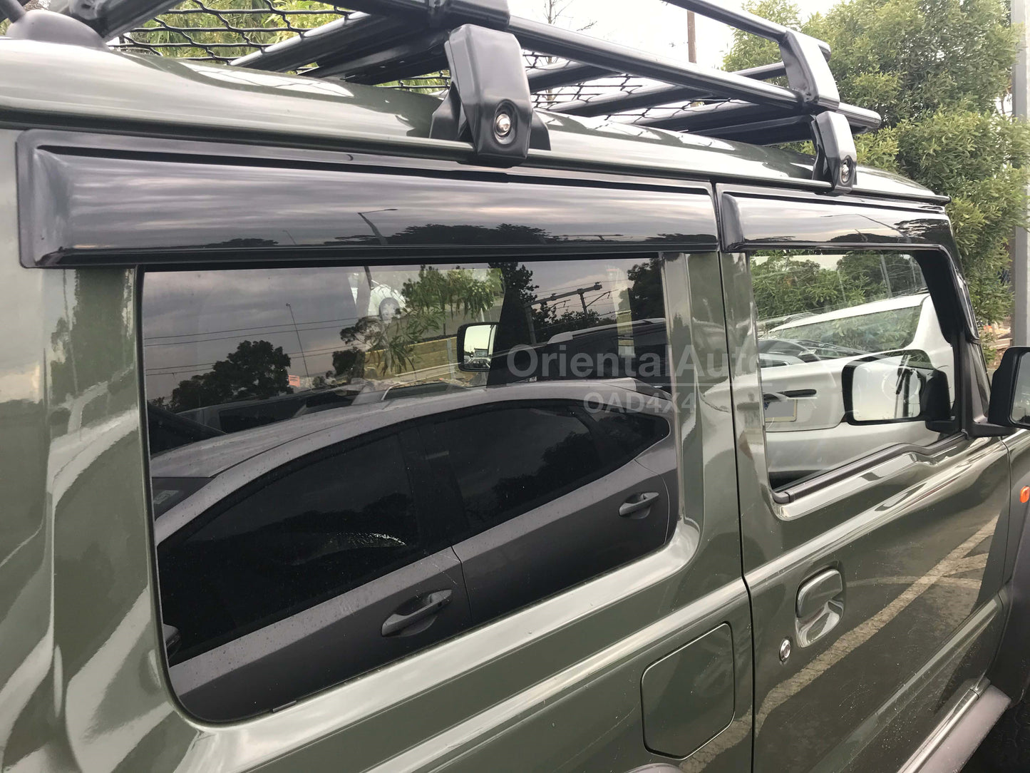 Luxury Weather Shields for Suzuki Jimny 3 Doors 2018+ Weathershields Window Visors