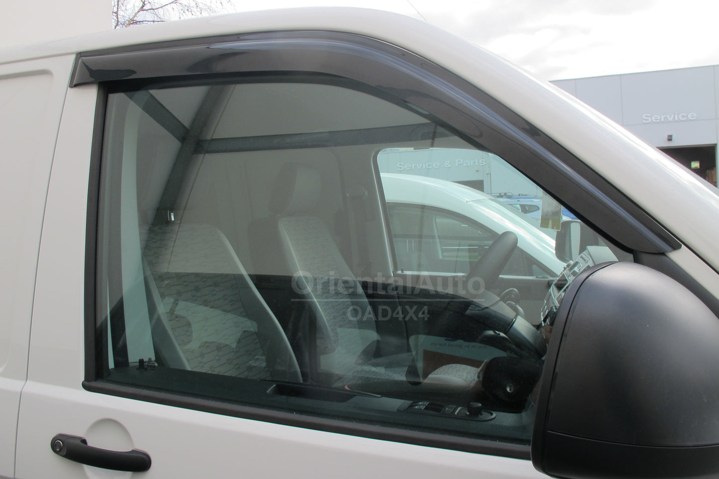 Premium Weathershields Weather Shields Window Visor For Volkswagen Multivan / Transporter T5 2004-2015