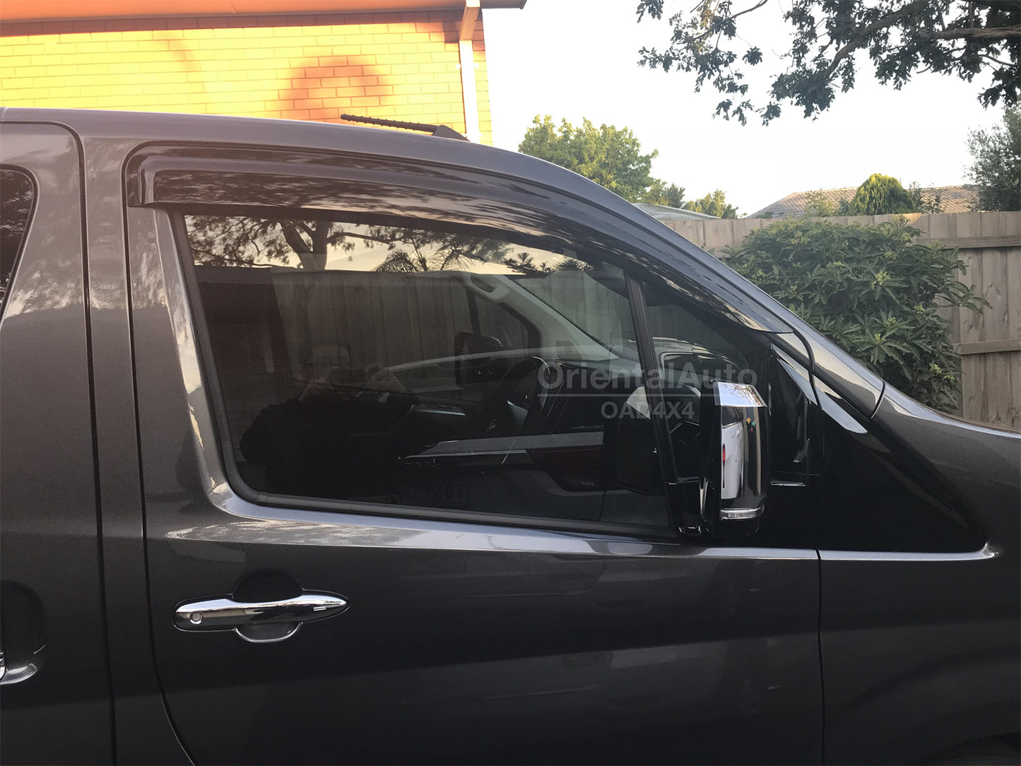 Injection Weathershields Weather Shields Window Visor For Toyota Granvia 2019+