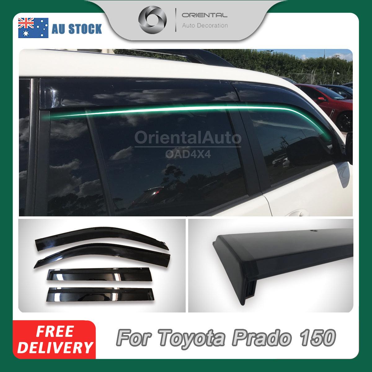Injection Weather Shields for Toyota Land Cruiser Prado 150 2009-2024