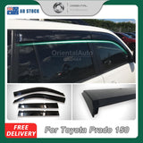 Injection Weather Shields for Toyota Land Cruiser Prado 150 2009-2024