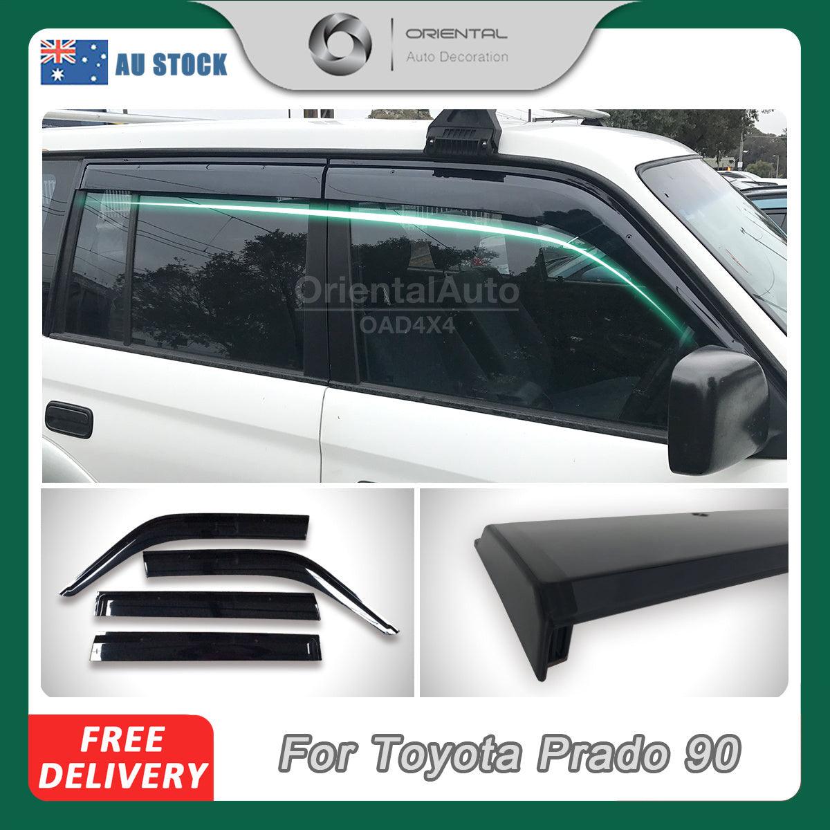 Injection Weather Shields for Toyota LandCruiser Prado 90 95 1996-2002