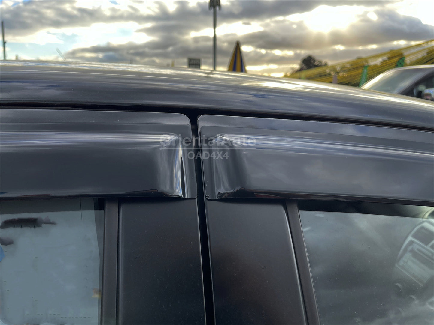 Luxury Weathershields For Toyota Yaris Sedan 2006+ Weather Shields Window Visor