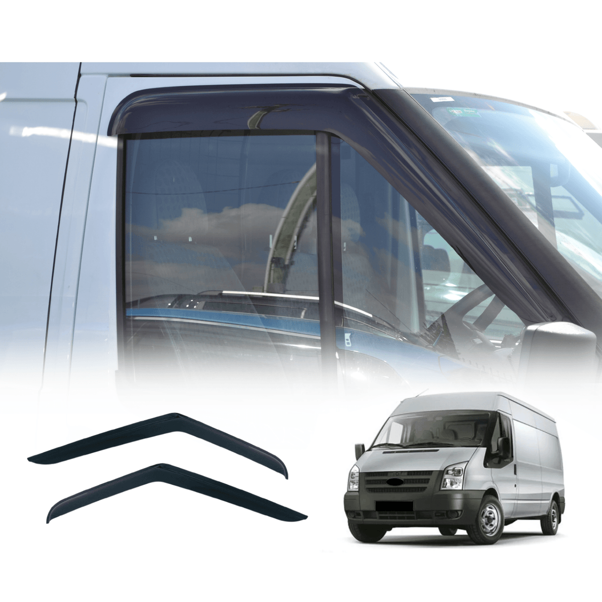 Weather Shields for Ford Transit VM Series 2006-2013