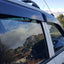 Premium Weathershields Weather Shields For Mitsubishi Triton MK Series Dual Cab 1996-2006 Window Visor