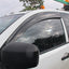 Injection Bonnet Protector & Premium 2pcs Weathershield for Mitsubishi Triton Extra Cab 2006-2015 Weather Shields Window Visor + Hood Protector Bonnet Guard