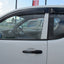 Bonnet Protector & Weathershields Weather Shields Window Visor for Mitsubishi Triton Extra Cab 2006-2015 4pcs