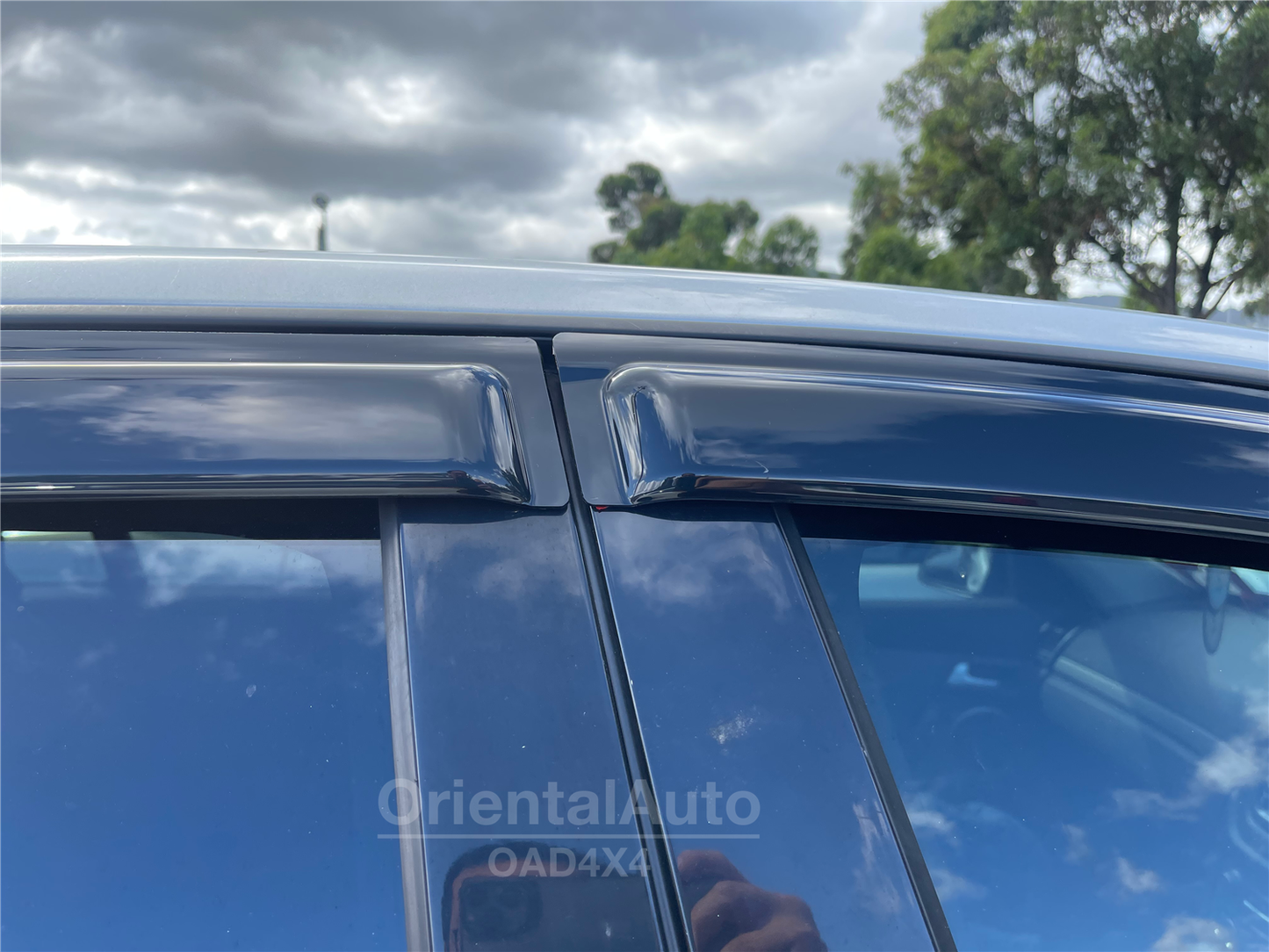Luxury 6pcs Weather Shields Weathershields Window Visors For Holden Commodore VE VF Wagon