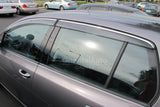 Chrome Edge Weather Shields for Volkswagen Golf 6th 2009-2013 MK6