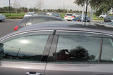 Chrome Edge Weather Shields for Volkswagen Golf 6th 2009-2013 MK6