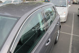 Chrome Edge Weather Shields for Volkswagen Golf 6th 2009-2013 MK6