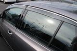 Chrome Edge Weather Shields for Volkswagen Golf 6th 2009-2013 MK6