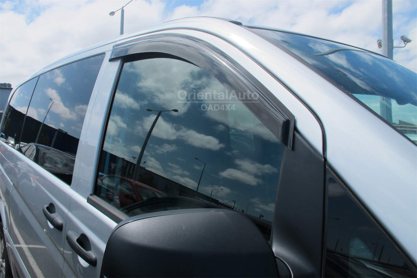 Premium Weathershields For Mercedes-Benz Vito/Viano/Valente 2004-2015 Weather Shields Window Visor