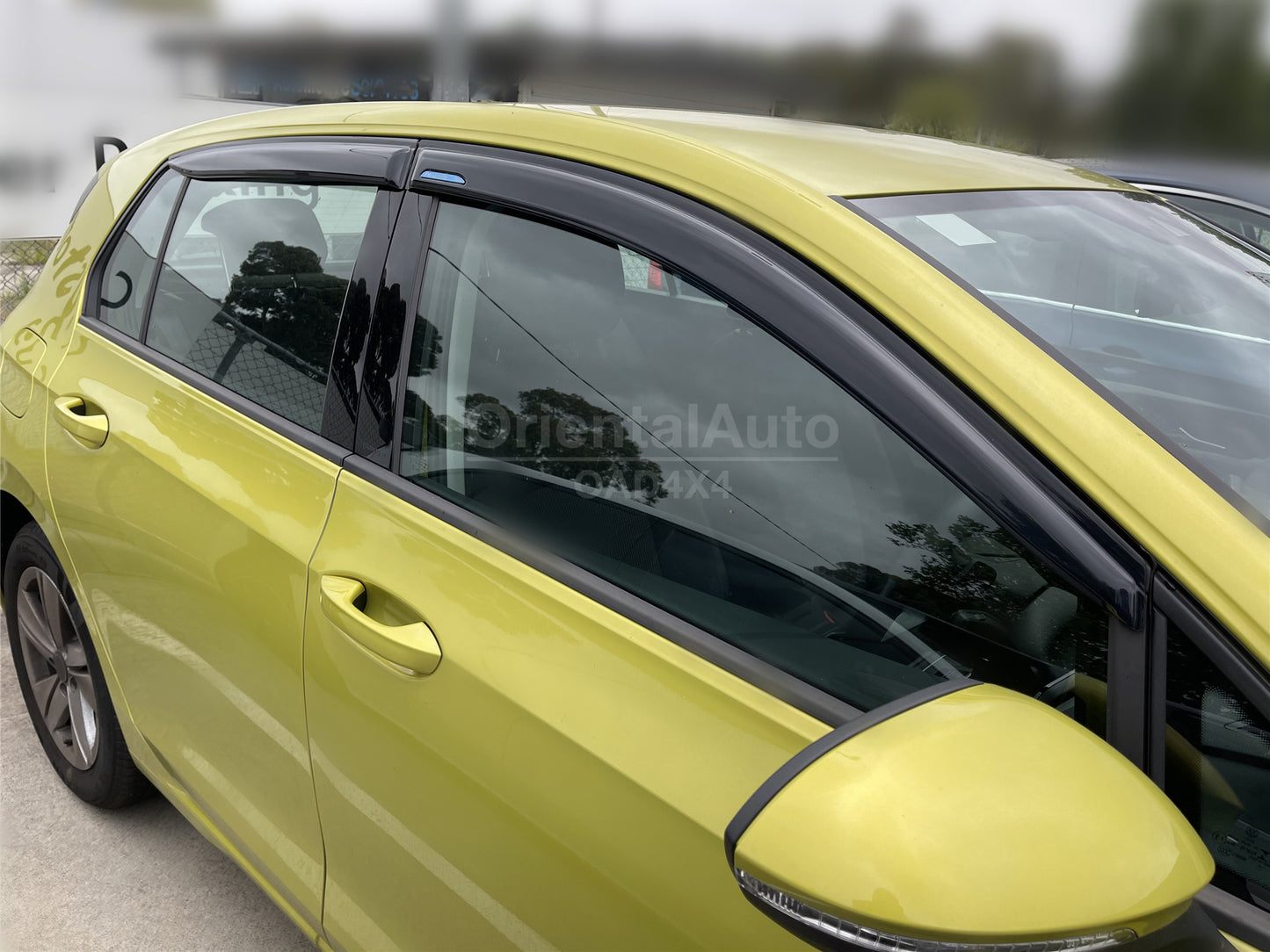 Luxury Weather Shields Weathershields Window Visors For Volkswagen Golf 8 Hatch 2021+