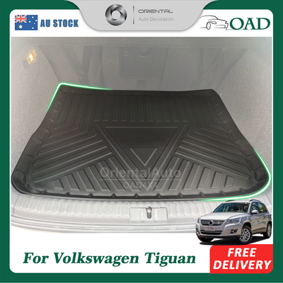 3D TPE Boot Mat for Volkswagen Tiguan 2008-2016 Cargo Mat Trunk Mat Boot Liner