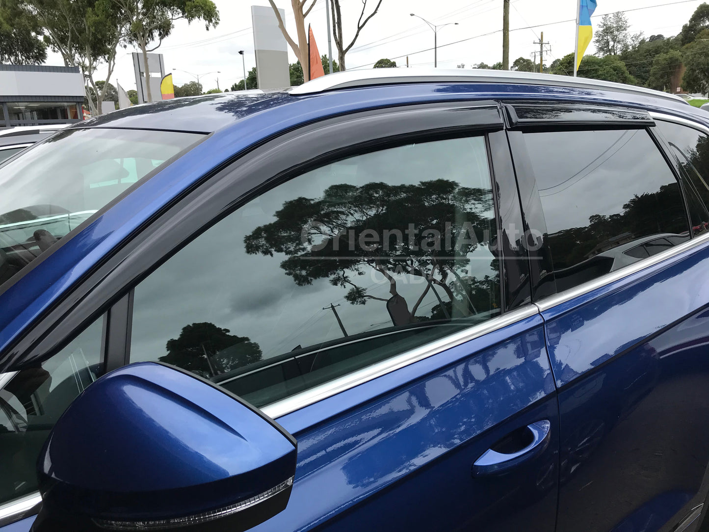 Luxury Weather Shields for Volkswagen Touareg CR 2019+ Weathershields Window Visors