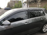 Weather Shields for Volkswagen Golf 7 Gen 2013-2020 MK7 MK7.5
