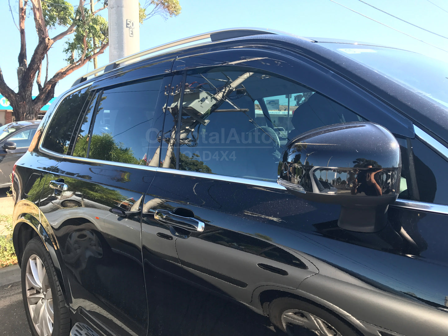 Injection Weather Shields Weathershields Window Visors For Volvo XC90 2015+