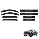 Weather Shields & Door Sill Protector for Volkswagen Amarok Dual Cab NF Series All-New 2023-Onwards