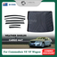Luxury 6pcs Weathershields & 3D TPE Cargo Mat For Holden Commodore VE VF Wagon Weather Shields Window Visor Boot Mat
