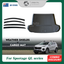 OAD Luxury Weathershields & 3D TPE Cargo Mat for KIA Sportage QL Series 2015-2021 Weather Shields Window Visor Boot Mat