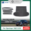 Luxury 6pcs  Weathershields & 3D TPE Cargo Mat for KIA Sportage NQ5 S/SX 2021-Onwards Weather Shields Window Visor Boot Mat