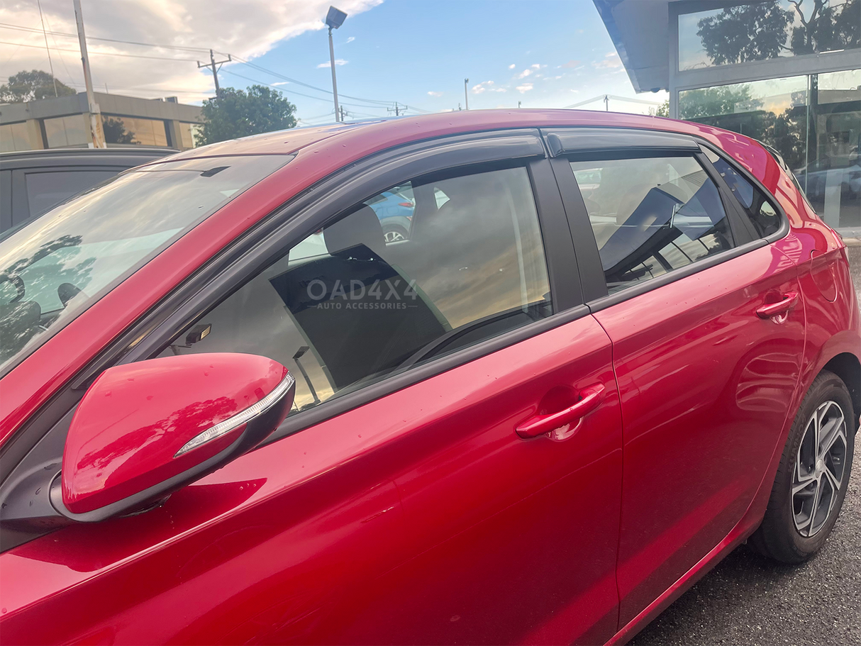Luxury Weather Shields for Hyundai I30 Hatch 2017-Onwards