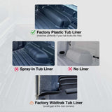 Ute Mat for Ford Ranger Dual Cab 2022-Onwards Fitted with Factory Plastic Tub Liner