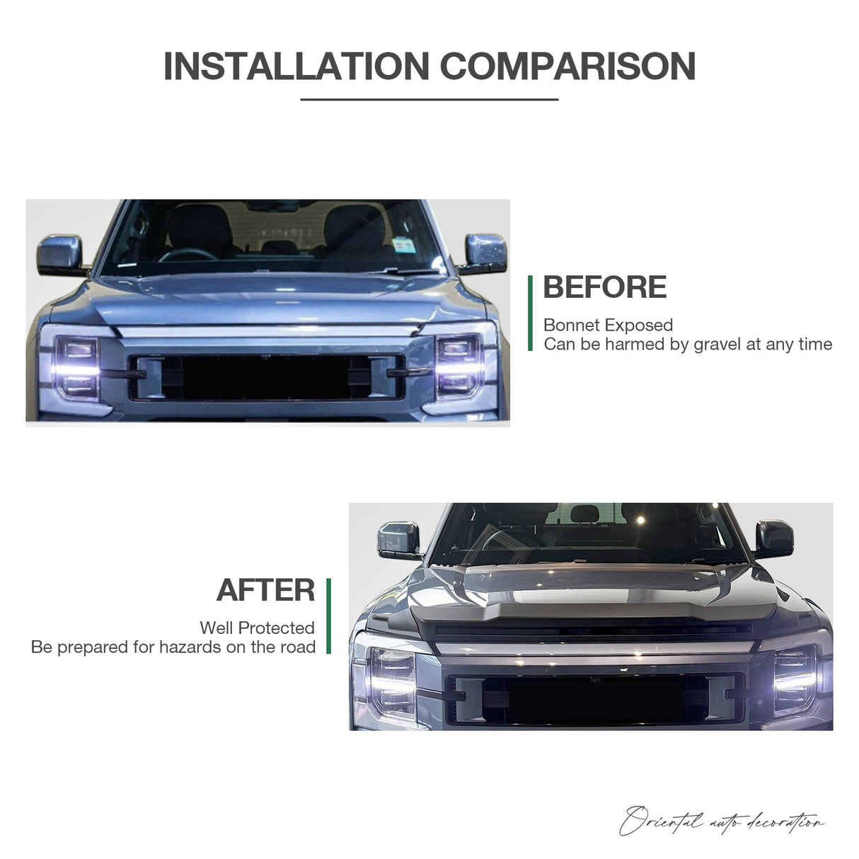 Bonnet Protector for BYD Shark 6 2025-Onwards