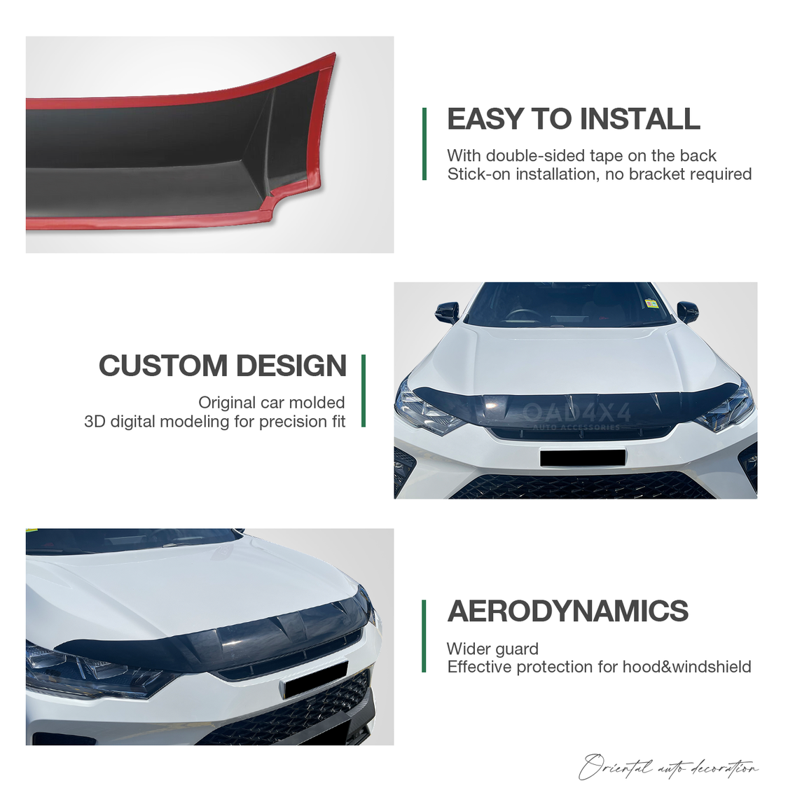 Bonnet Protector String Bonnet Protector - Ultimate Hood Protection – OAD4X4 Accessories