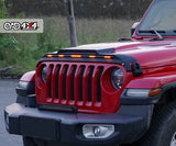 Bonnet Protector with LED Lights for Jeep Wrangler JL 4D 2018-Onwards