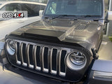 Bonnet Protector & Widened Weathershields for Jeep Wrangler JL Series 2018-Onwards