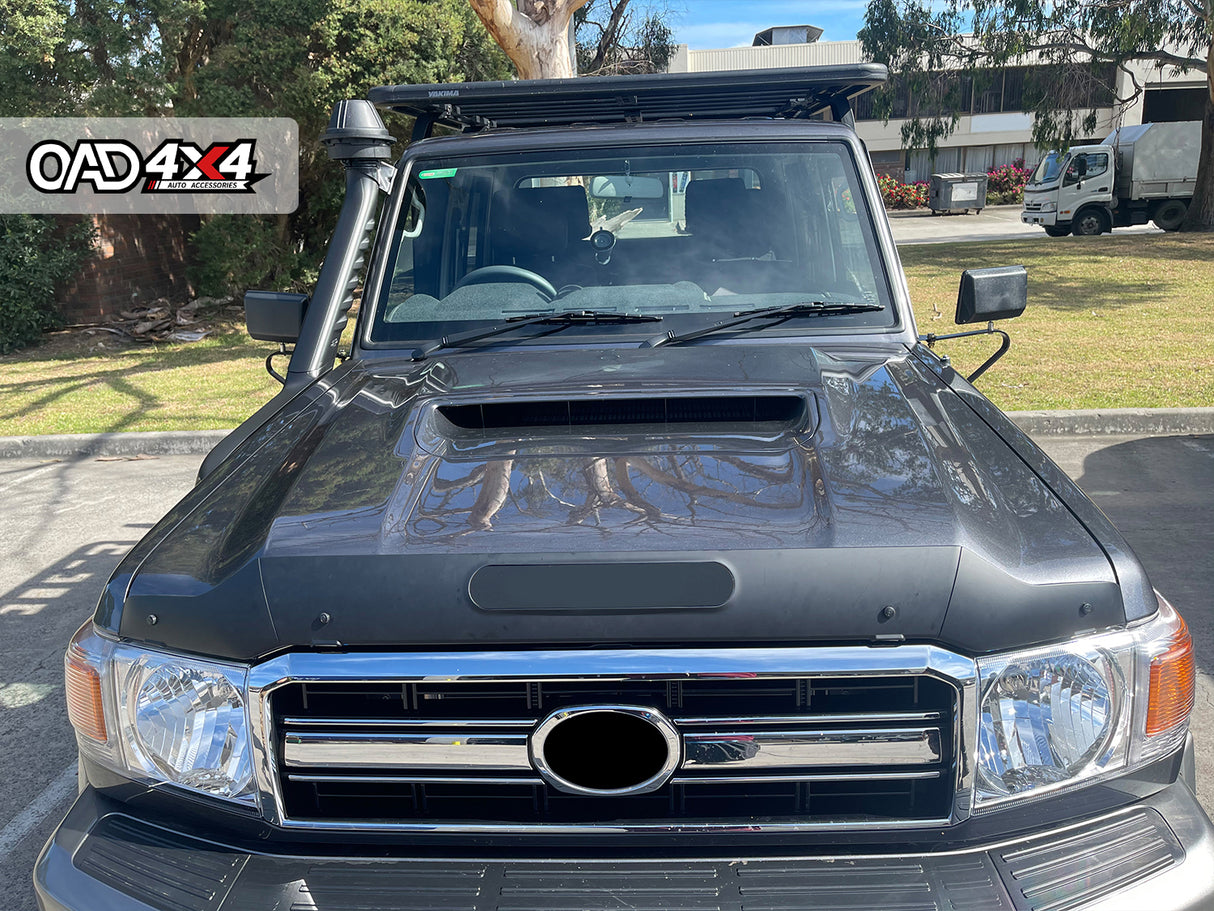 Bonnet Protector & Weathershields for Toyota LandCruiser 70 76 78 79 Series UTE 2007-2023 2PCS