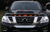 Bonnet Protector with LED Lights for Nissan Patrol Y62 2012-2019