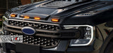 Bonnet Protector with LED Lights for Ford Ranger Next-Gen 2022-Onwards